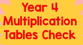 Year 4 Times Table Test