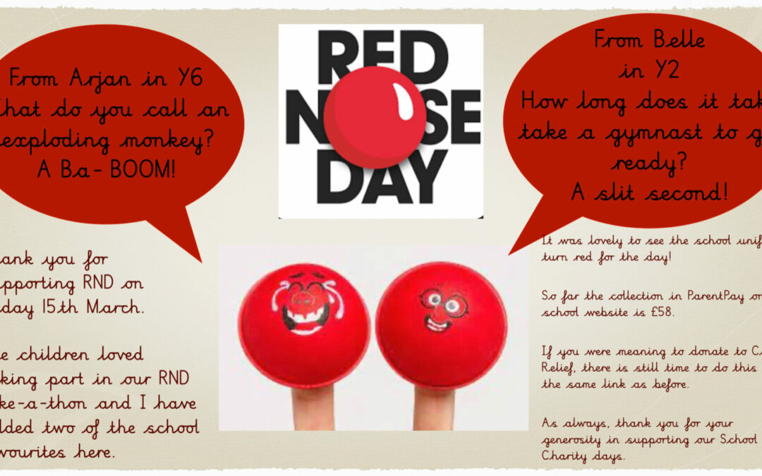 Red Nose Day Round-up