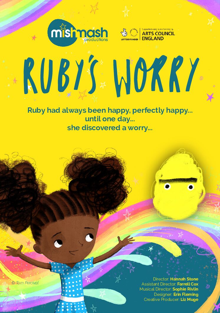 Ruby’s Worry Tour – Flyer for families with children aged 3-7